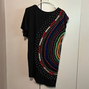 APASHANKA artisan embroidered and beaded dress